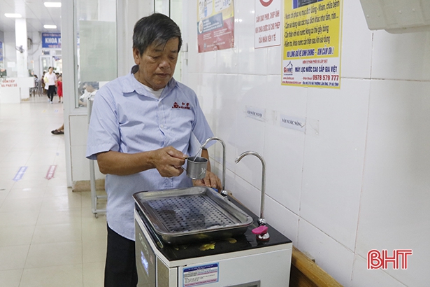 Các bệnh viện Hà Tĩnh đồng loạt triển khai giải pháp chống nóng cho bệnh nhân