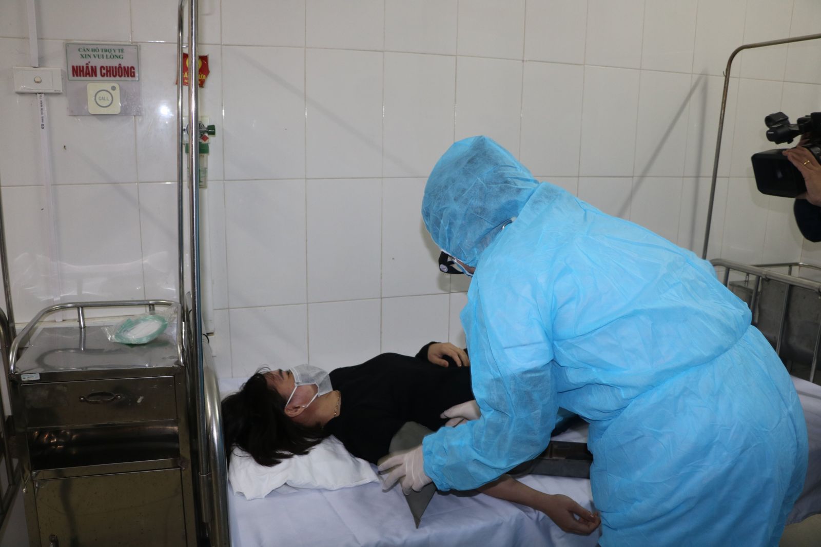 Bệnh viện Đa khoa Hà Tĩnh diễn tập phòng chống dịch viêm phổi cấp 