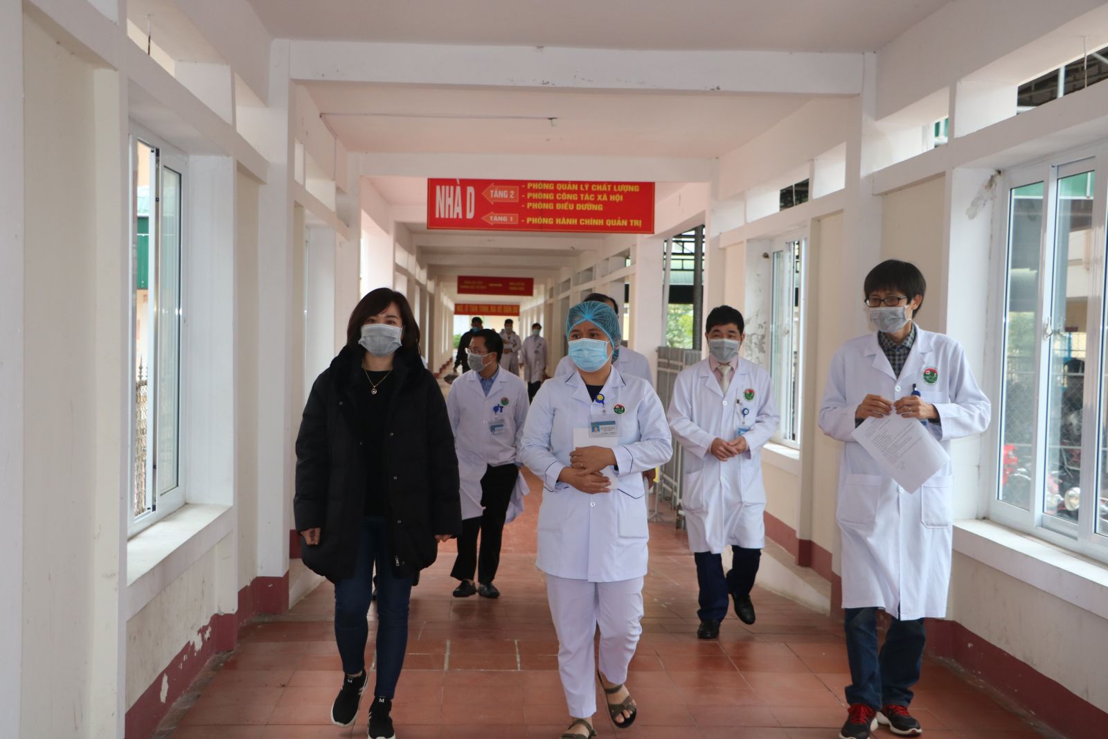 Bệnh viện Đa khoa Hà Tĩnh diễn tập phòng chống dịch viêm phổi cấp 